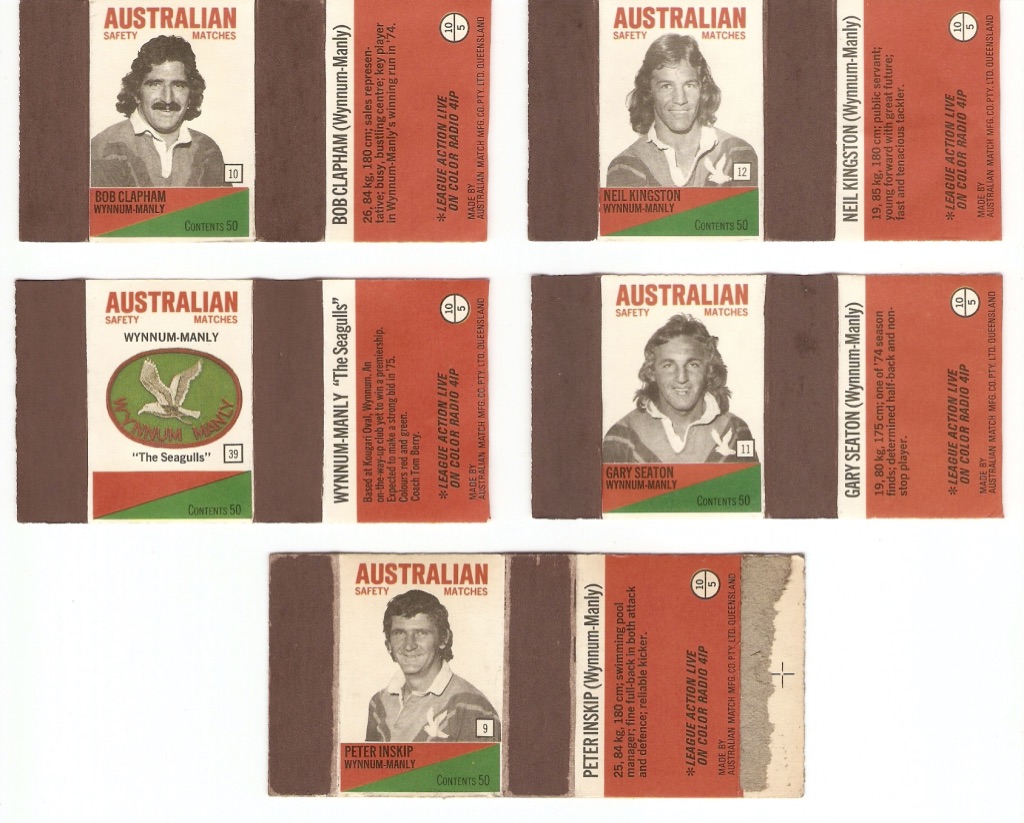 1975 Redhead Matchboxes